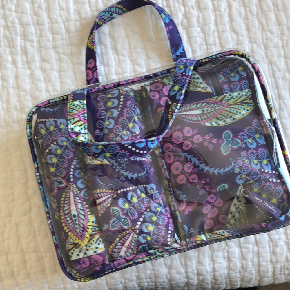 Vera Bradley make up organizer/traveler case